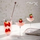 NUDE HEPBURN MIXING GLASS SET4 650CC H:19 D:9.6CM P/480 GB4.OB16.