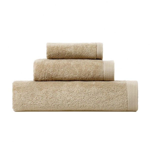 Πετσέτα Βαμβακερή Χεριών 30x50εκ. Beige Premium CRYSPO TRIO 02.101.01 