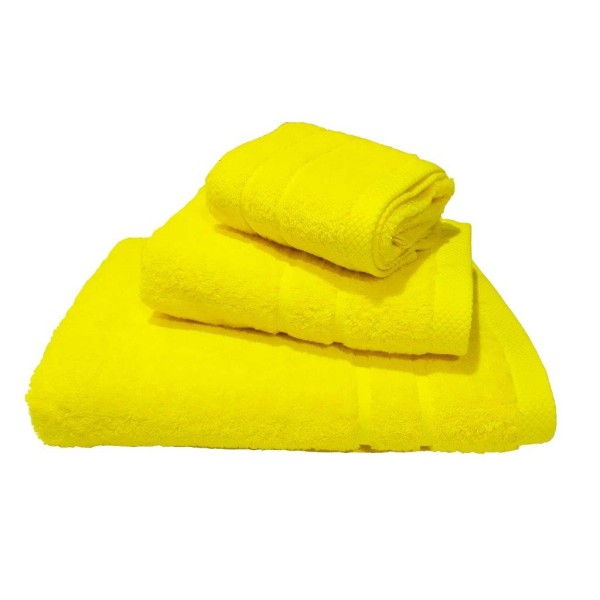 Πετσέτα Βαμβακερή Σώματος 80x145εκ. Yellow Le Blanc 7550009-13