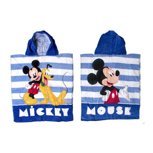 Πόντσο Παιδικό Βαμβακερό 50x115εκ. Mickey 08 Digital Print Disney Dimcol