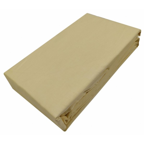 Σεντόνι Μεμονωμένο Βαμβακερό King 250x270εκ. Le Blanc Premium Light Yellow