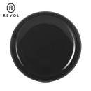 SOLID BLACK GOURMET PLATE 23CM 700ML | Συσκευασία 4 τμχ